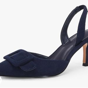 Women’s Pointed Toe Slingback Pumps - Size 9